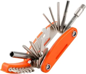 Bicycles Multitool 21-in-1 Foldable Bicycles Tool for Travel Bicycles Multifunction Tool Road Bike Multitool Bicycles To