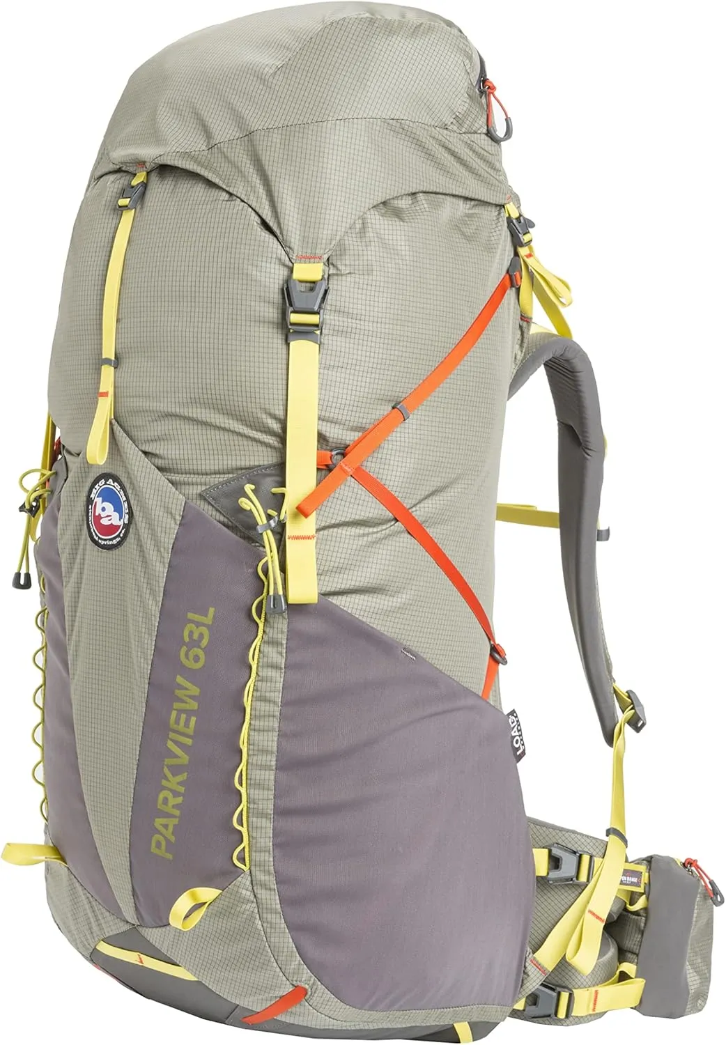 Big Agnes Parkview 63L Backpack for Multiday Hiking