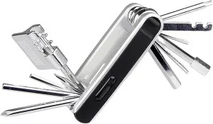 Bike Multi Tool, Bike Repair Kits 12 In 1 Multi-Function Bike Tool Kits, Portable Foldable Bike Multitool Tool With High Strength For Road Bikes And Mountain Bikes