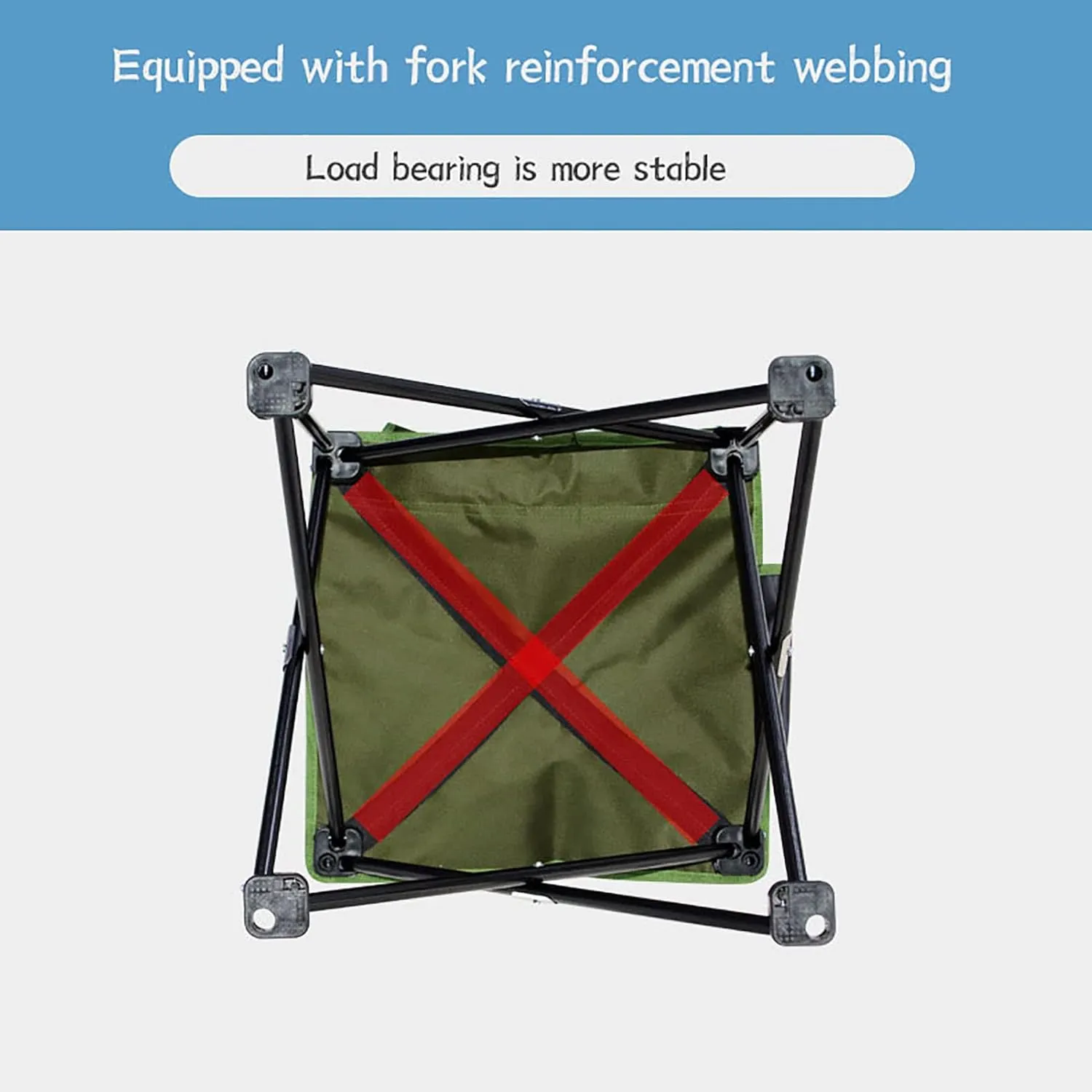BK&MF Folding Camping Chair,Comfortable Reclining Folding Chair with Storage Pocket Adjustable Lawn Chair Stable Compact for Storage and Travel,A,65x39x39cm(26x15x15inch)