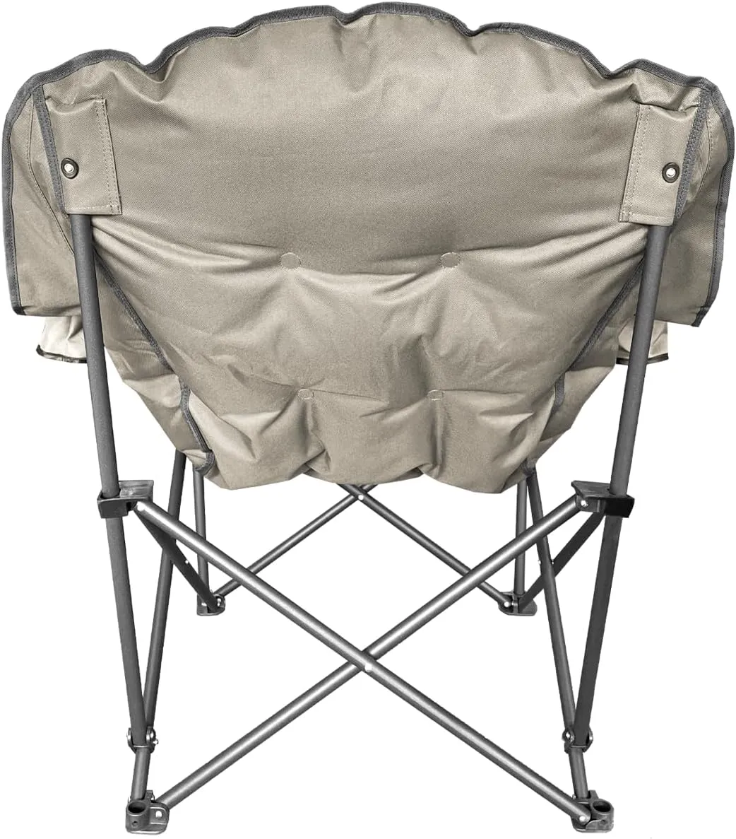 Black Sierra Equipment Comfort Cloud XL Folding Camp Chair