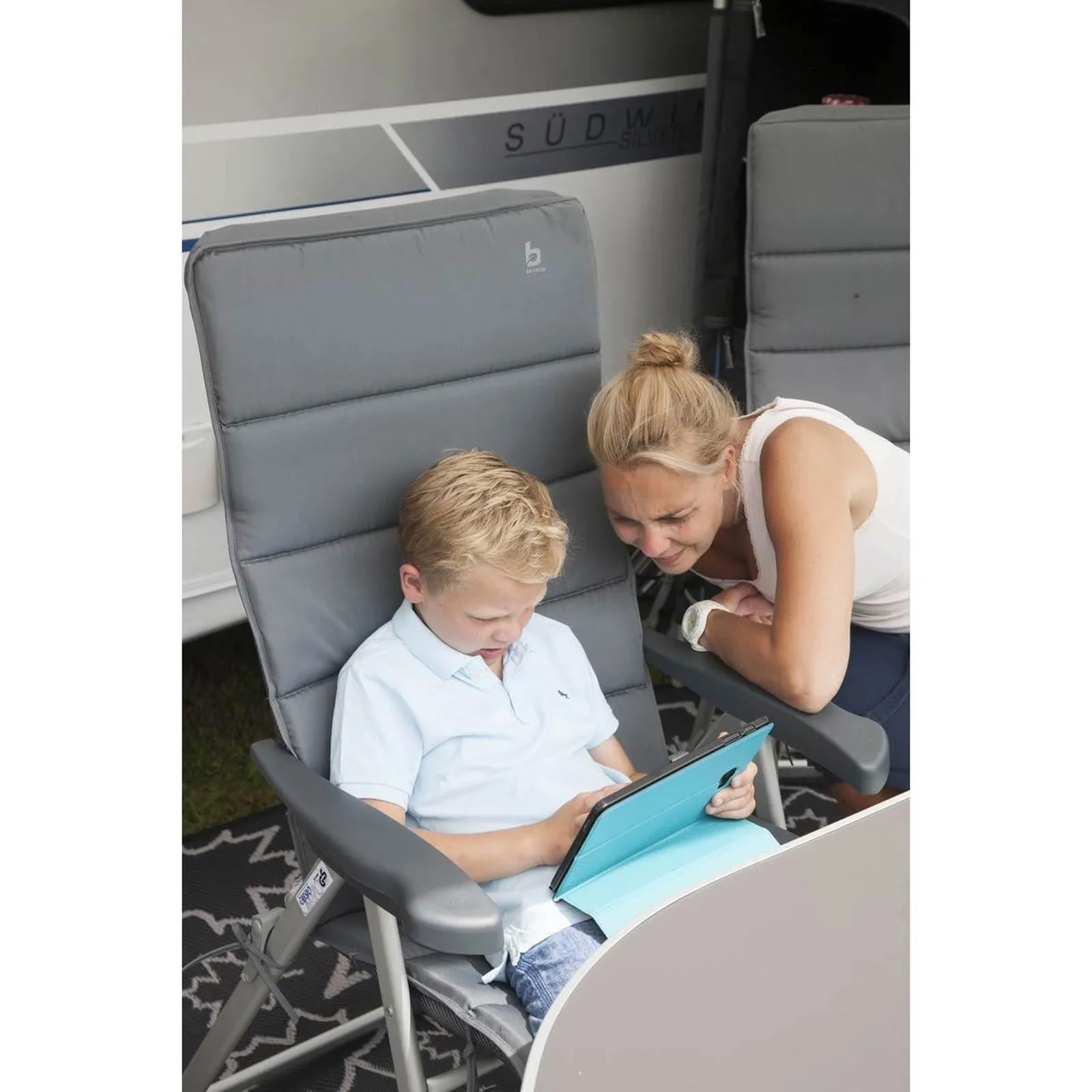 Bo-Camp Chair Cushion Relax Chair Universal Padded Polyester