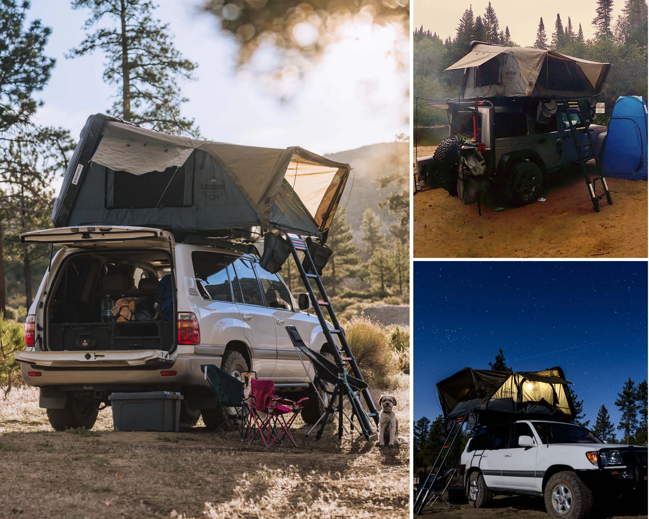 Body 4 Grey Trend-setting Bushveld Green Shell Quick resolution & Person, Roof Top Tent, Cantilever - Rainfly 4 HD Hard