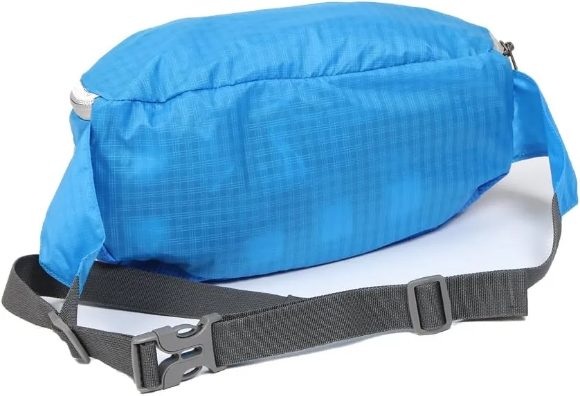 BOSON Ultra-Light Portable Outdoor Backpack, Waist Bag Fanny Pack, Easy Foldable Daypack for Hiking Cycling Travel