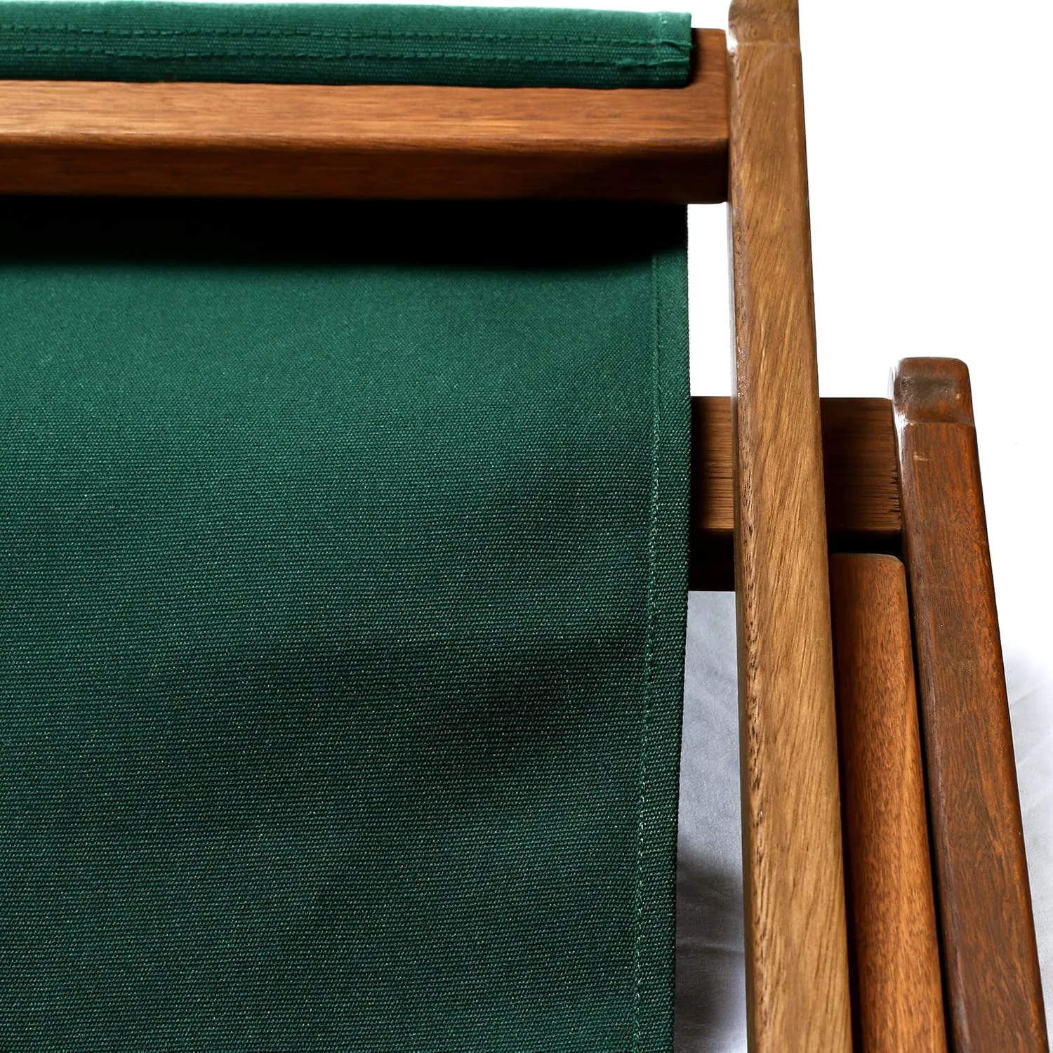 BYER OF MAINE Pangean Glider Chair - Portable Camping Chair, Outside Furniture, Foldable Chair and Space Saving Furniture - Wood, Holds Up to 250 pounds, Green