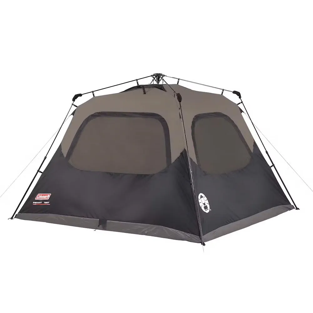 Cabin 4-Person - Coleman Seasonal clearance Camping Tent Setup [2206916] w/Instant Black Most popular