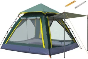 Cabin Tent with Instant Setup | Cabin Tent for Camping Sets Up in 60 Seconds