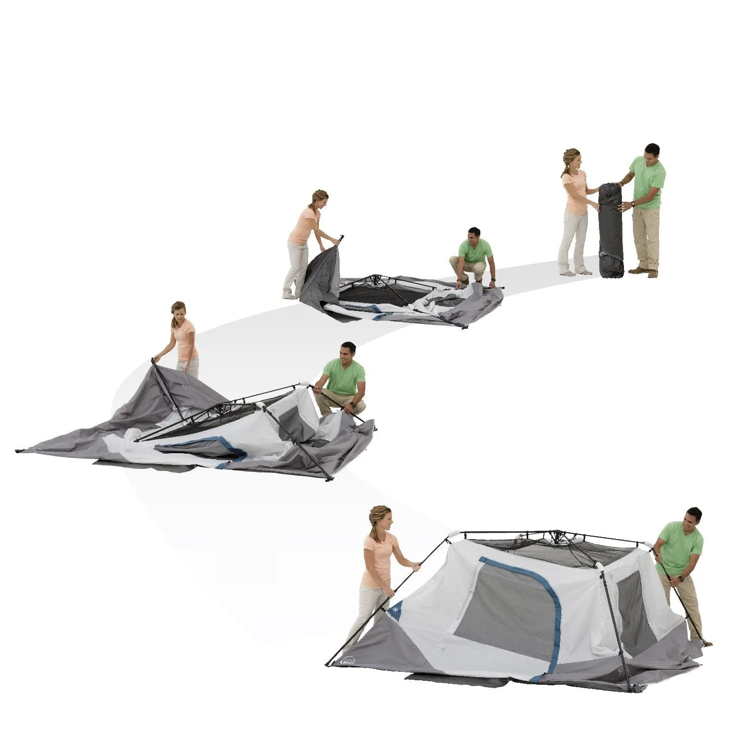 Cabin Unbelievable deal 6-Person Instant Tent Light with Unique appearance LED
