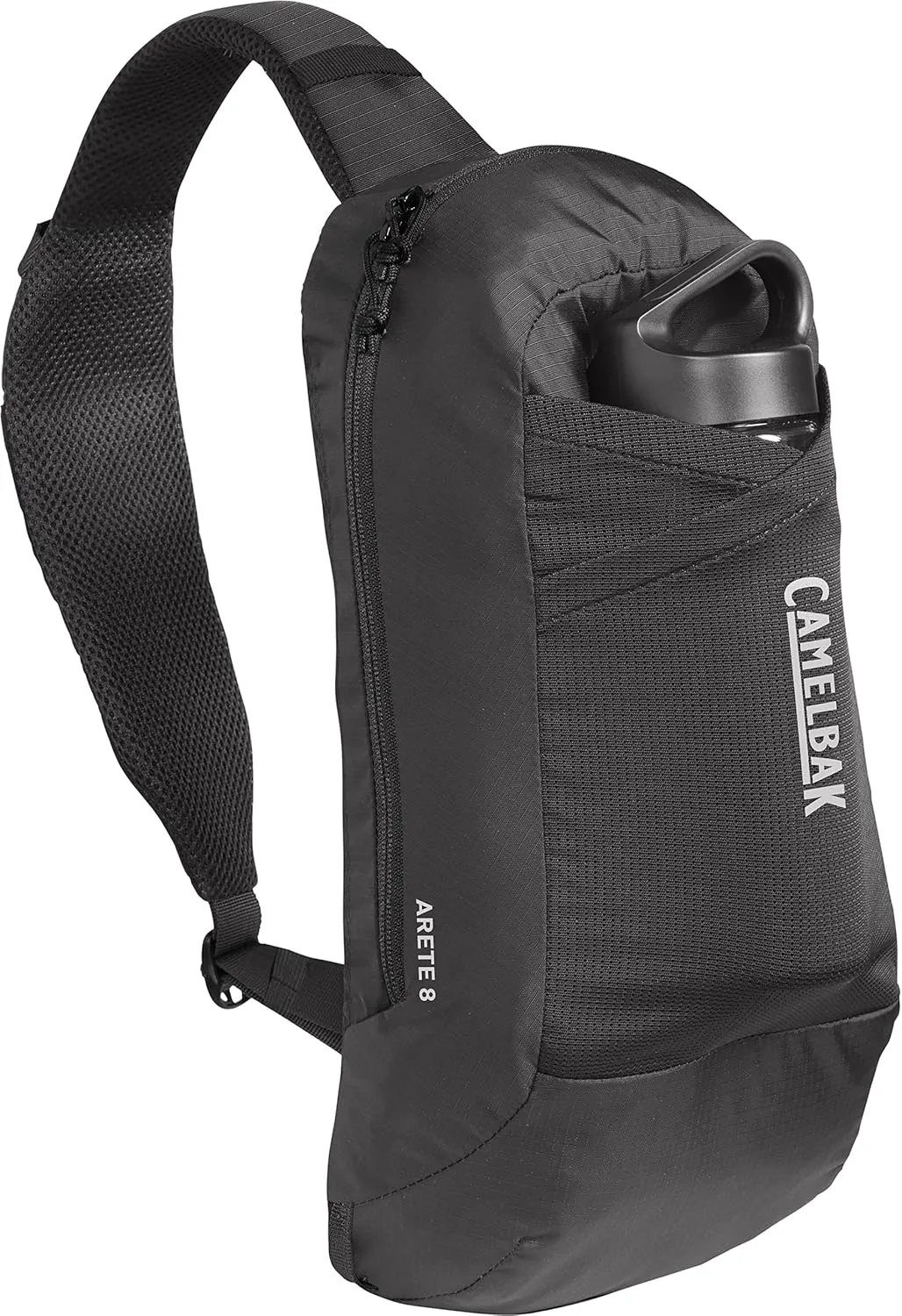 CamelBak Arete Sling 8 Hike Pack with 20oz Carry Cap Water Bottle