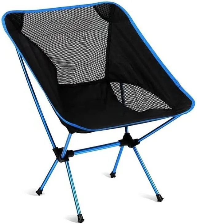 Camping Chair Camp Chair Portable Camping Chair Outdoor Lightweight Aluminum Moon Chair Leisure Camping Fishing Chair Folding Stool s Outdoor Fishing Chair