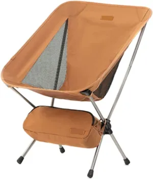 Camping Chair Ultralight Backpack Camping Chair Travel Hiking Foldable Portable Outdoor Beach Backpack Seat, Breathable Double-Sided Mesh Folding Chair