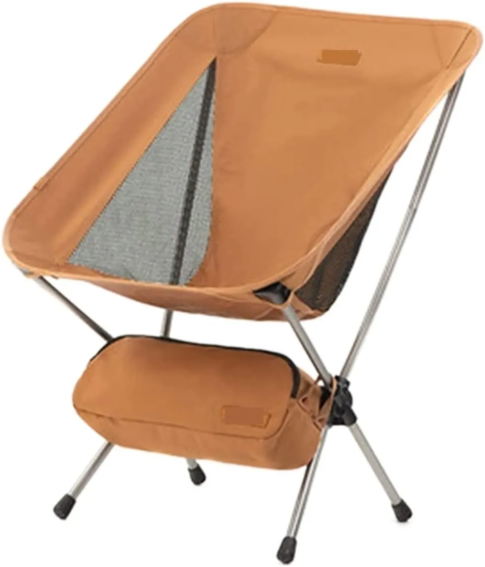 Camping Chair Ultralight Backpack Camping Chair Travel Hiking Foldable Portable Outdoor Beach Backpack Seat, Breathable Double-Sided Mesh Folding Chair