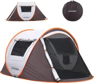 Camping Dome Tent is Suitable for 2/3/4/5 People, Waterproof, Spacious, Portable Backpack Tent, Suitable for Outdoor Camping/Hiking and Outdoor, Portable Tent