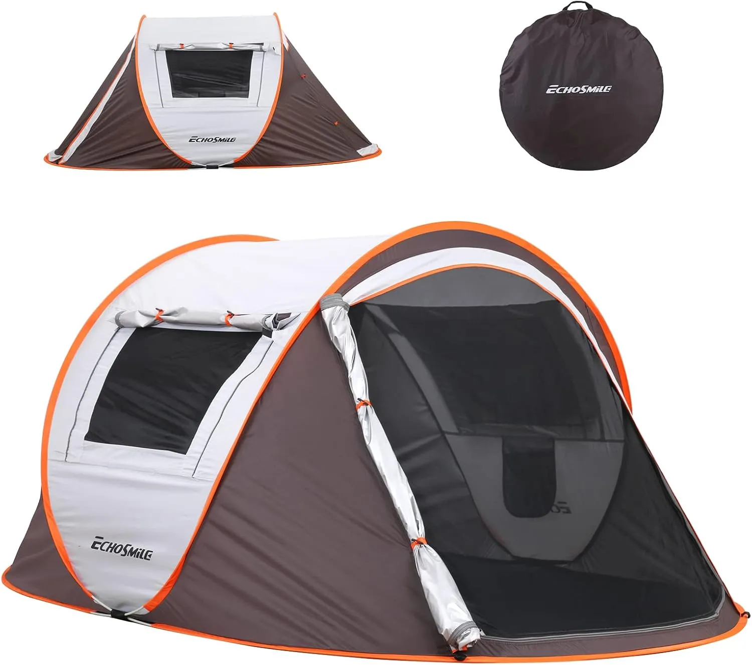 Camping Dome Tent is Suitable for 2/3/4/5 People, Waterproof, Spacious, Portable Backpack Tent, Suitable for Outdoor Camping/Hiking and Outdoor, Portable Tent