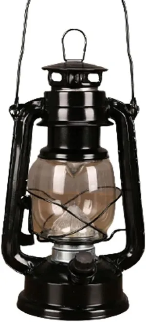 Camping Lantern European Retro Rechargeable Lantern Tinplate Camping Lamp Glass Lampshade Tent Lamp Portable Hanging Type Portable Light for Camping Hiking Fishing (Color : Red)