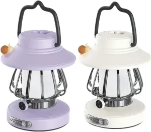 Camping Lantern for Kid 2pc Purple  White