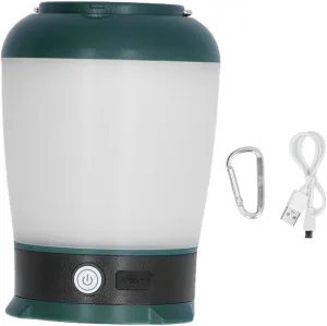 Camping Lantern LED 3 Modes, Rechargeable Lantern 2000mAh, 18 White Beads and 8 Warm Beads, Plastic Material, for Outdoor Camping, Hiking
