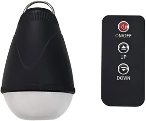 Camping Lights - Tent Light with Remote Control, USB Rechargeable Ultra Bright LED Lamp - Waterproof Lighting for Tents Camping Light Bulb Camping Tent Lantern Bulb Camping Equipment for Camping Hikin
