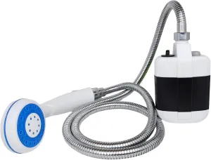 Camping Shower Camp Shower USB Rechargeable Outdoor Shower with Shower Head Electric Portable Shower for Hiking