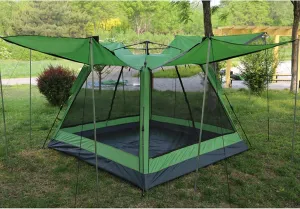 Camping Tent Backpacking Tent Double Layer Outdoor Tent Waterproof Wind Proof Anti-UV for Camping Hiking Travel Climbing - Easy Set Up (3-4 People),