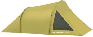 Camping Tent Backpacking Tent Windproof Easy Setup Breathable Stable Tunnel Tent Family Tent for Trekking Outdoor Traveling