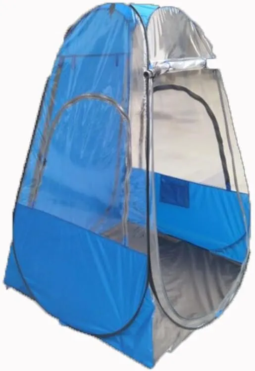 Camping Tent Bed Double Layer Outdoor Camping Tent Portable Folding Oxford Cloth Tent for Outdoor Camping, Hiking, Fishing Hiking, Picnic