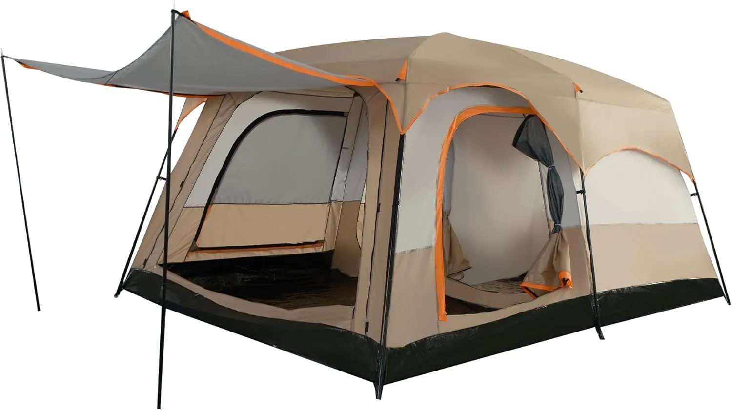 Camping Tent, Easy Setup, 1-2-8-10 Person Waterproof and Portable Tent for Camping Hiking Outdoor