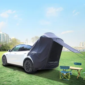 Camping Tent for Tesla Model Y Accessories 2024 2025, Waterproof Camping Tent for Tesla Model Y Windproof Sunshade and shelter from Rain Double Layer Easy Installation UPF50  (2020-2025)