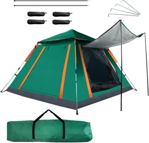 Camping Tent - Spacious 4-5 Person Tents for Camping - Outdoor Foldable Waterproof Tent