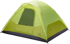 Campside Dome Tent, 3/4/6-Person Camping Tent, Camping Gear for The Outdoors, Backpacking Tents for Camping (by Caddis Sports Inc.)