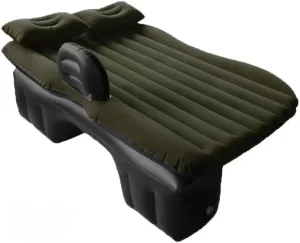 Car Air Mattress for Poer Kingkong 2022–2025, Inflatable Back Seat Sleeping Pad with Pump & 2 Pillows, Folding Portable Camping Bed for Travel& Road Trips,Black