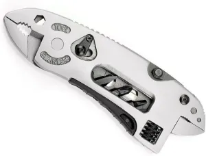 Car Emergency Tool Set Adjustable Wrench Multi-purpose Pliers Multi Tool Compact Stainless Steel