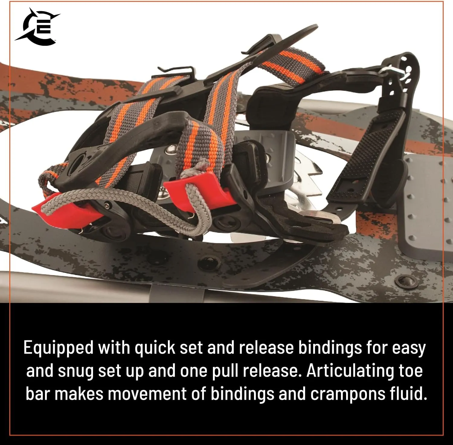 Cascade Mountain Tech Aluminum Frame Snowshoe