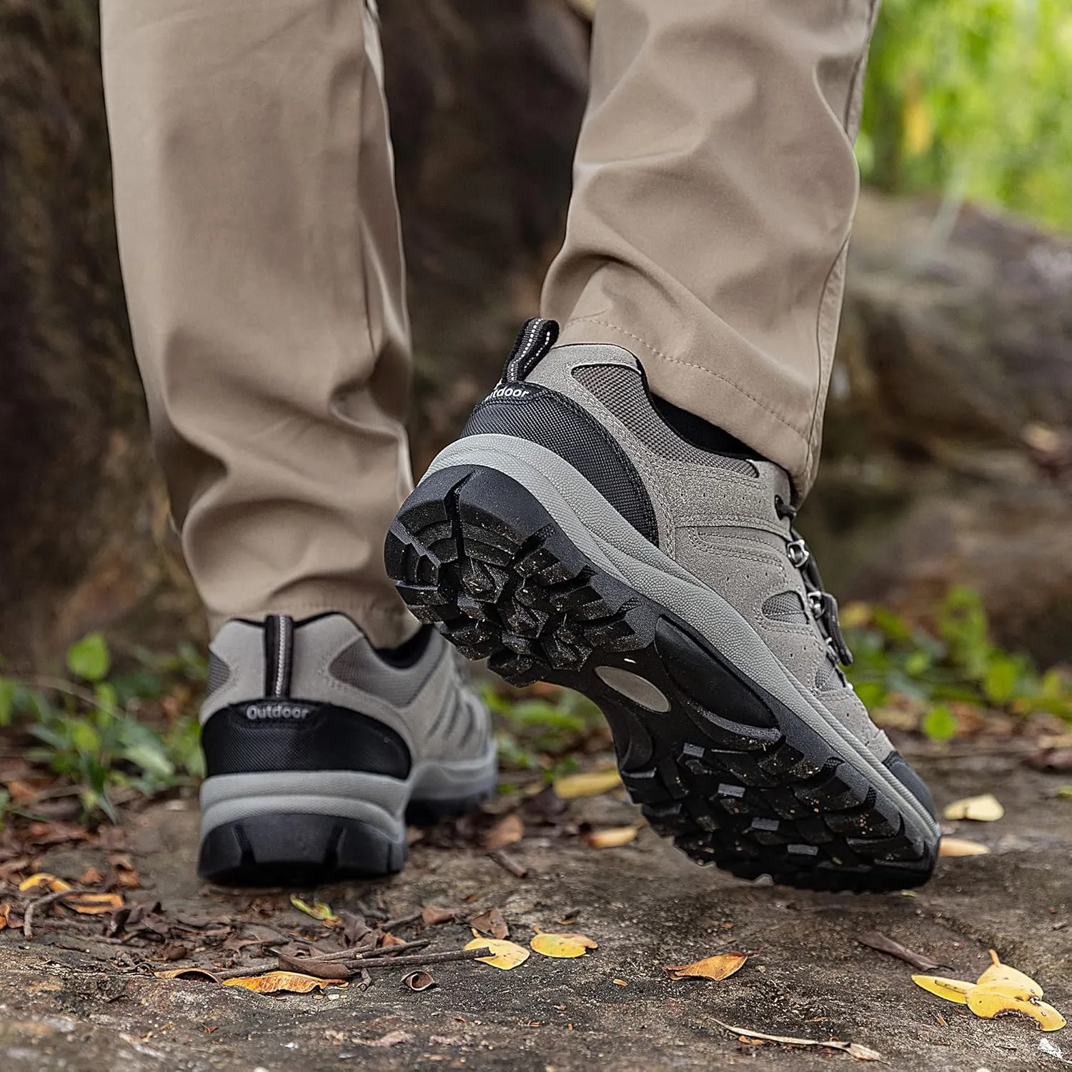 CC-Los Mens Hiking Shoes Outdoor Comfortable Trekking Shoe Lightweight Working Sneaker