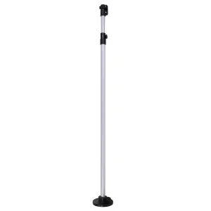 CLAM 17367 ClamLock Roof Support Pole – Expandable Roof Stabilizer for Hub Style Shelters – Easy Attach Support for Ice Fishing Tents, Screen Tents, and Hunting Blinds – Adds Wind Protection