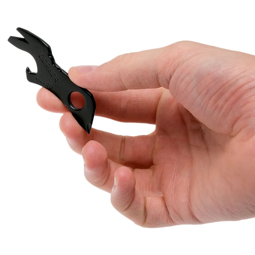 [CLEARANCE] Gerber Shard Black Keychain Tool Card