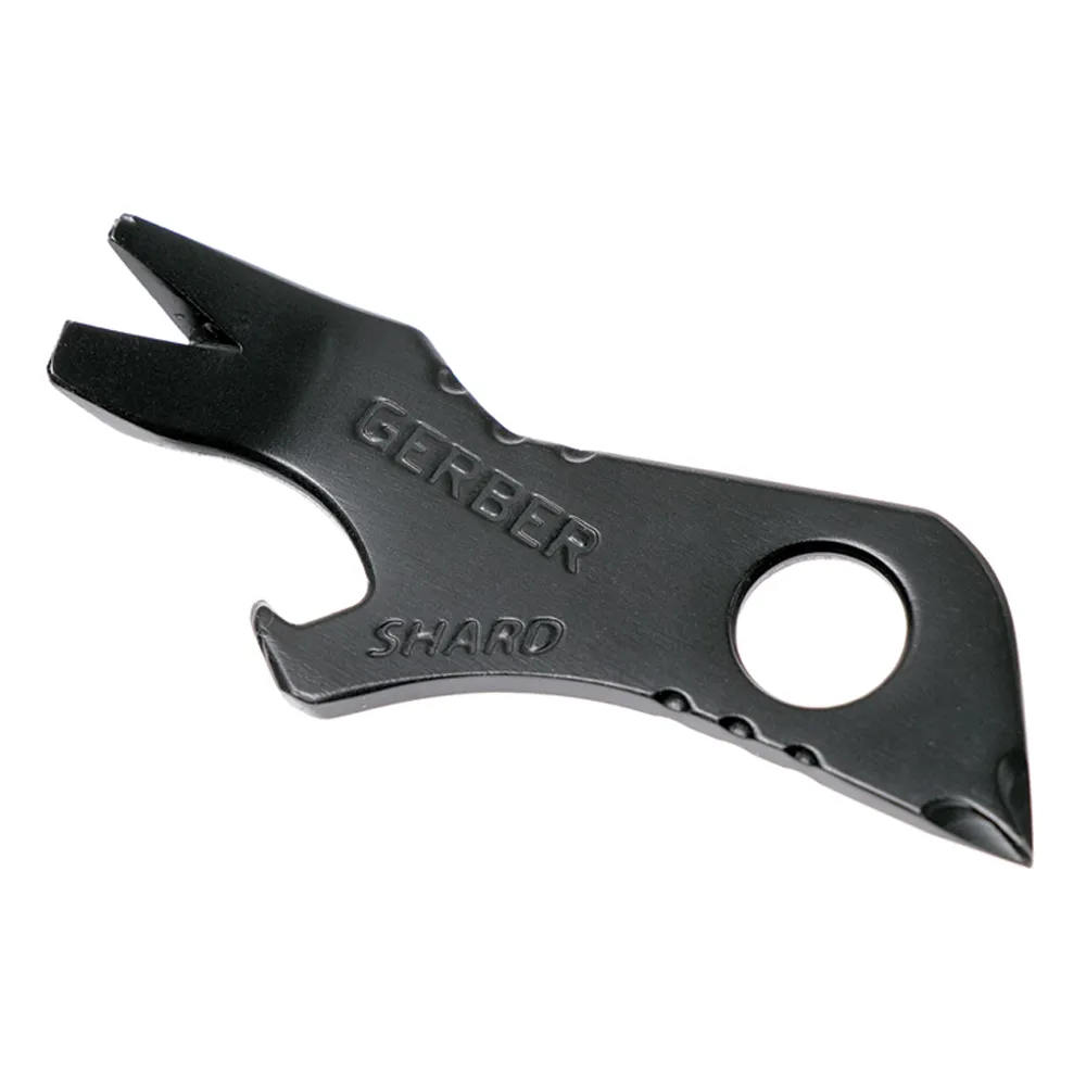 [CLEARANCE] Gerber Shard Black Keychain Tool Card