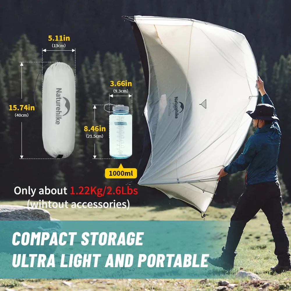 Cloud Up UL Camping Tent Ultralight 15D Quick Build