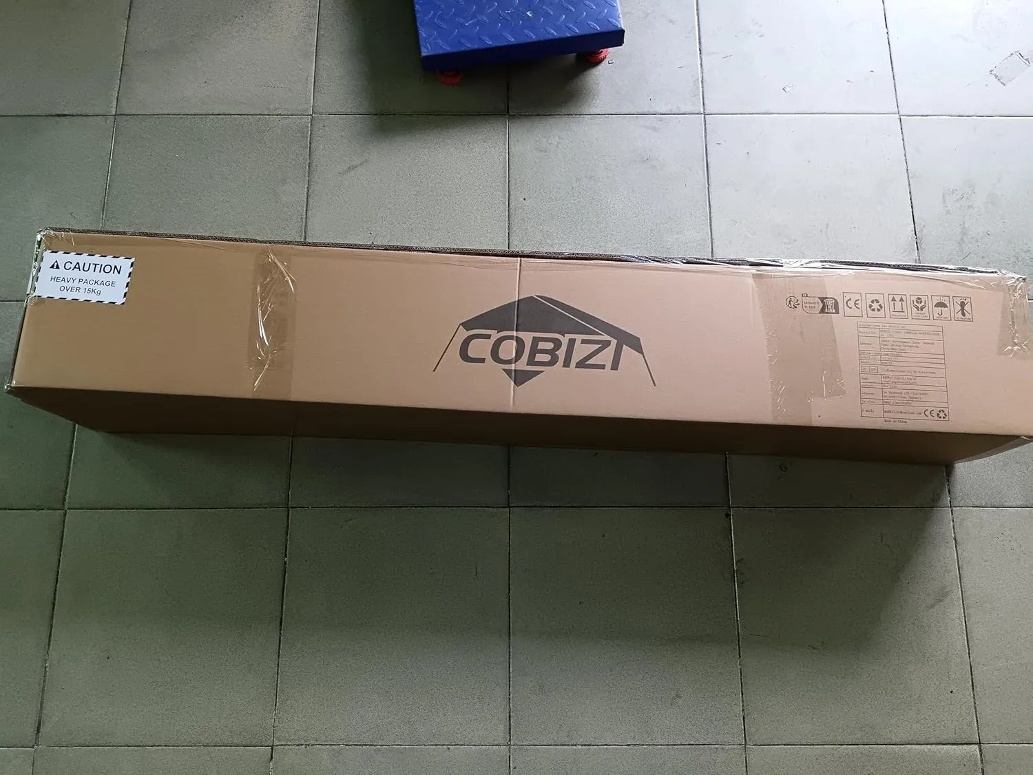 COBIZI 10x30 Canopy Tent, Heavy Duty Pop up Canopy with Sidewalls, Waterproof Easy Setup Canopy with Mosquito Netting, Outdoor Instant Screen Tents for Parties, Wedding with Roller Bag, Gray