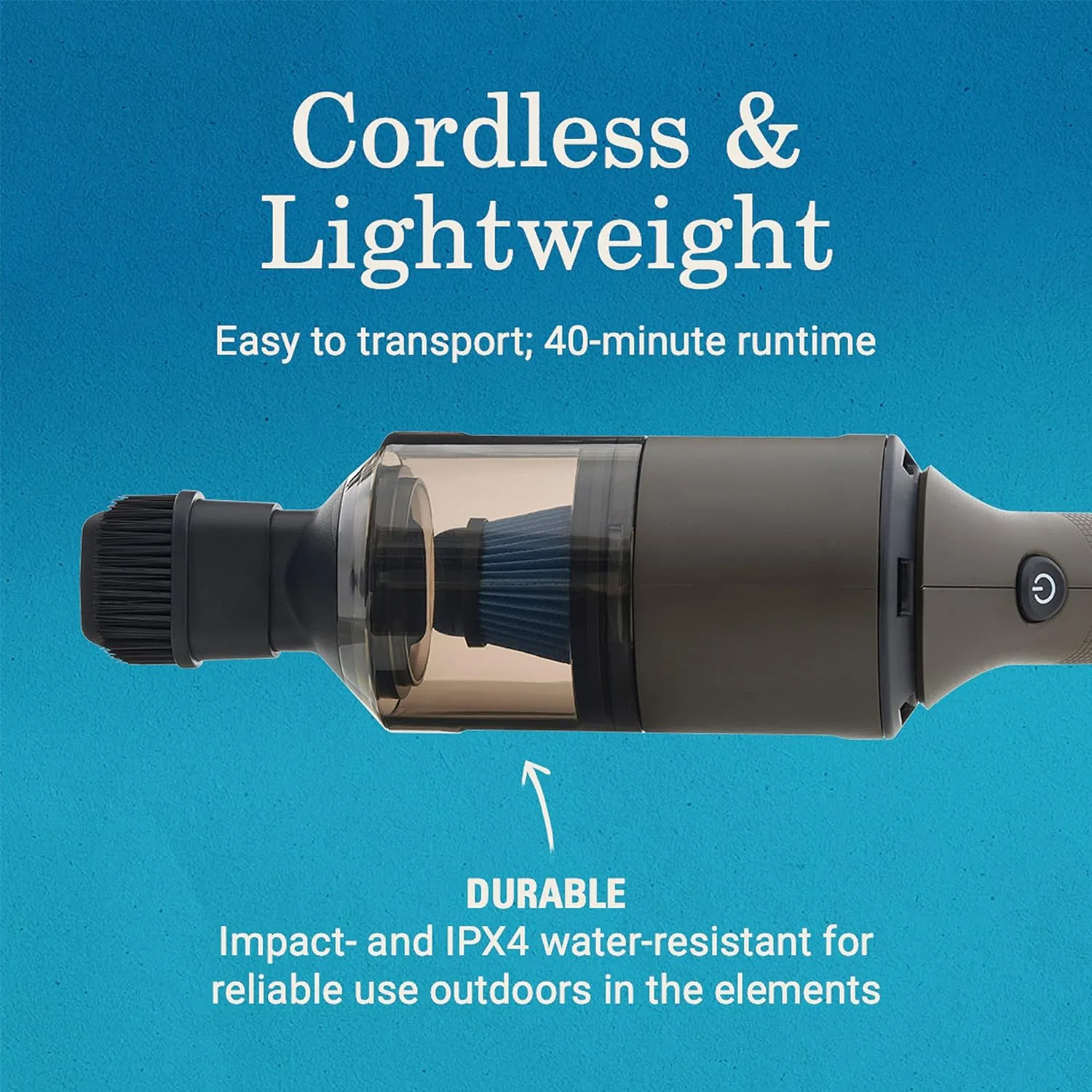Coleman OneSource Rechargeable Outdoor Camping Gear: Camp Shower, Cordless Vacuum, Fan, Speaker, & Air Pump Options with Included Rechargeable Battery