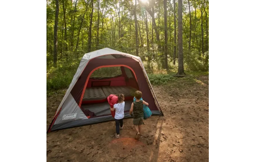 Coleman Skylodge™ 10-Person Instant Camping Tent, Blackberry