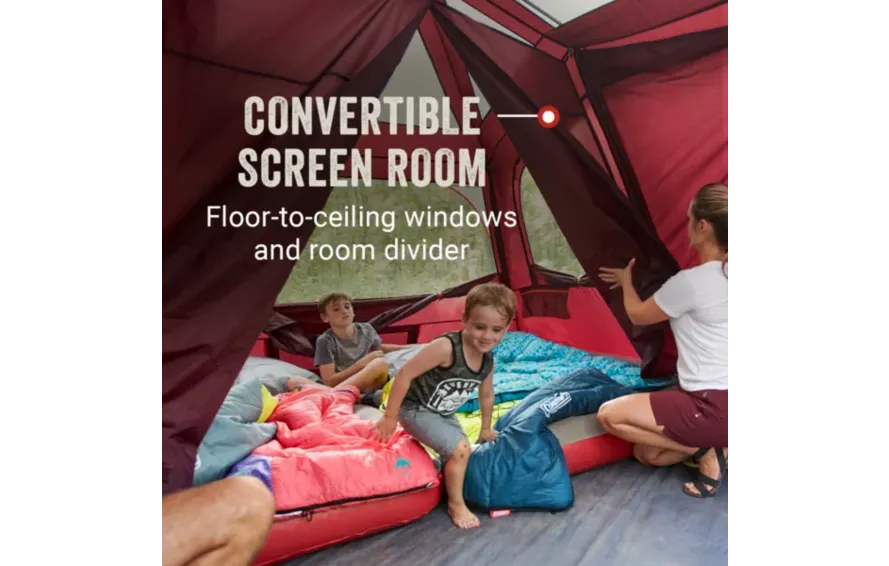 Coleman Skylodge™ 10-Person Instant Camping Tent, Blackberry