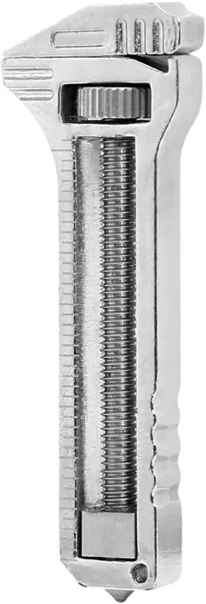 Compact Multitool Wrench, Mini Multi- Beer Opener for Everyday Prep, Adjustable Alloy Multi-Tool for ackpacking, Camping, and Hiking，Ergonomic Screwdriver(2Pcs)