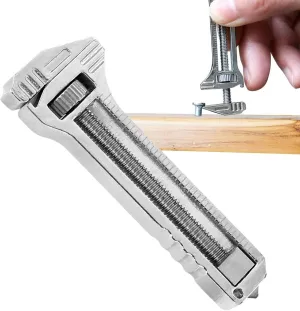 Compact Titanium Multitool, Multi Functional Wrench Tool Titanium Mini Spanner,Multitool Wrench, Beer Opener, Backpacking, Camping, and Hiking (Color : 2Pcs)