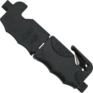 CRKT Exitool Emergency Multitool: Automotive Safety, Seat Belt Strap Cutter, Steel Window & Glass Breaker, Clips to Seat Belt 9031