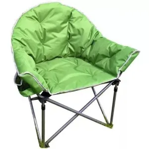 Crusader Comfort Chair Folding XL Camping Chair Green