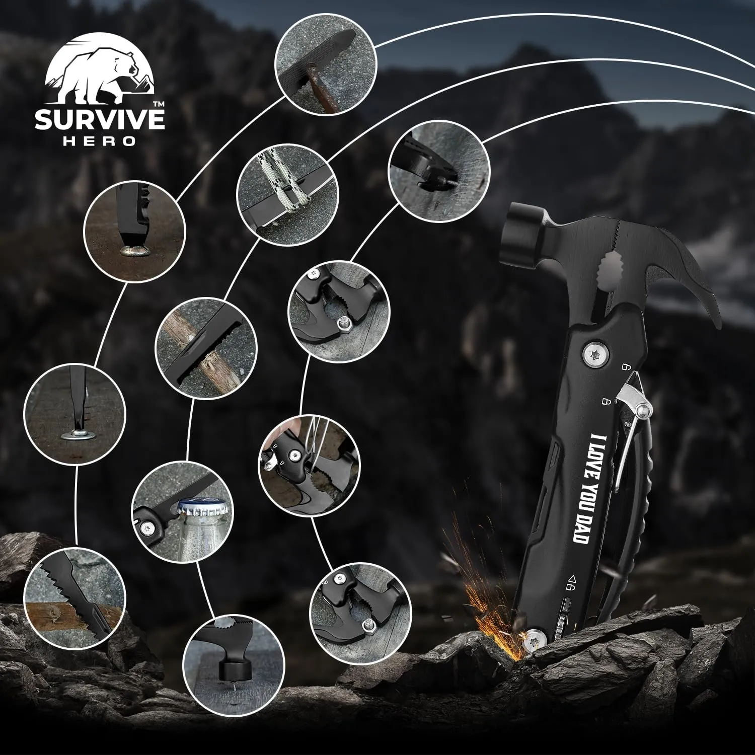 Custom Gifts for Dad - Coolest Gadgets for Men (I Love You Dad)