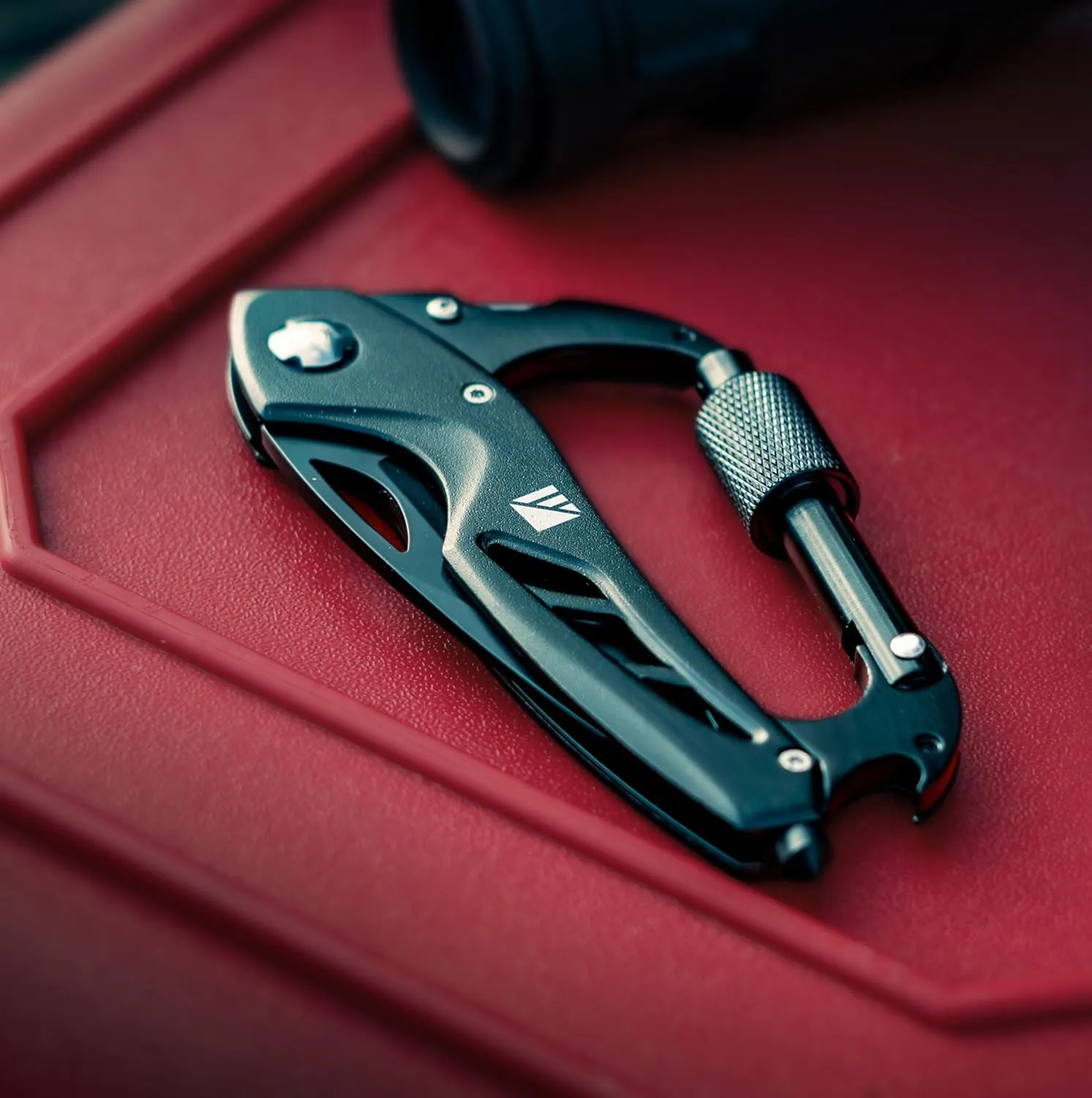 Dark Energy Carabiner Pro Stainless Steel Survival Multi-Tool | Durable and Portable