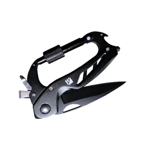 Dark Energy Carabiner Pro Stainless Steel Survival Multi-Tool | Durable and Portable