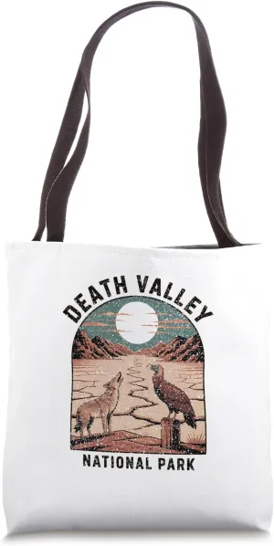 Death Valley National Park Wildlife Desert Adventure Travel Tote Bag